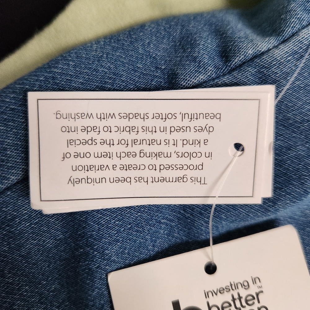 No Boundaries Denim Blue Corset - Picture 9 of 11